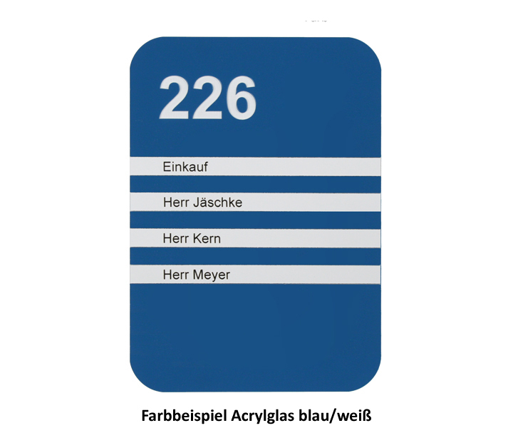 Info-Beschilderungssystem Typ 4