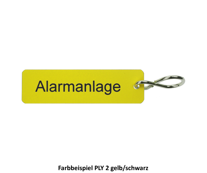 Schlüsselschild Typ 1, 65x18mm Schlüsselschild Typ 1, 65x18mm