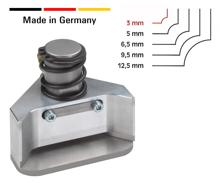 Rundeckenstanze Werkzeug Innenradius Rundeckenstanze Werkzeug Innenradius