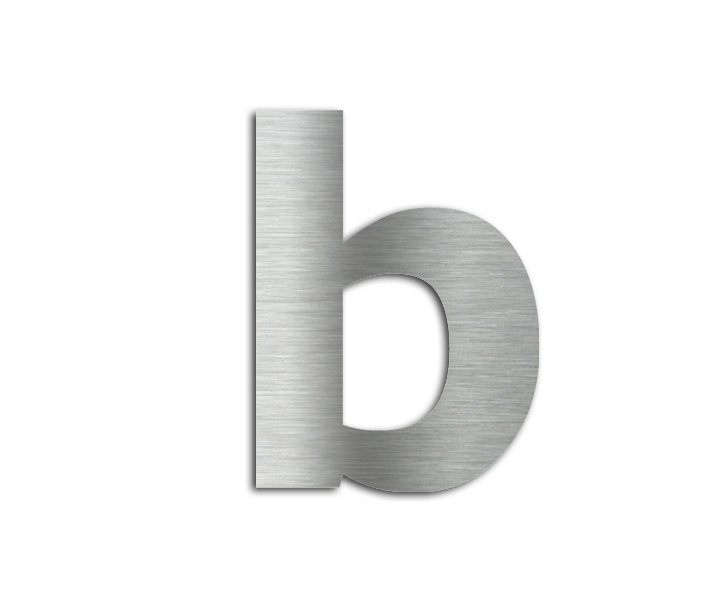 Stainless steel House Number Plate