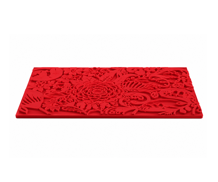 Laser Rubber "No Smell", DIN A4, Red