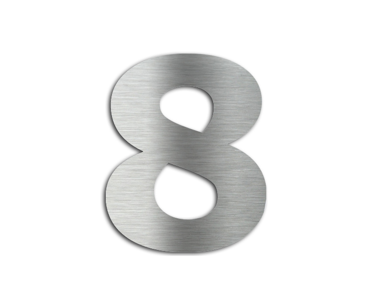 Stainless steel House Number Plate Stainless steel House Number Plate