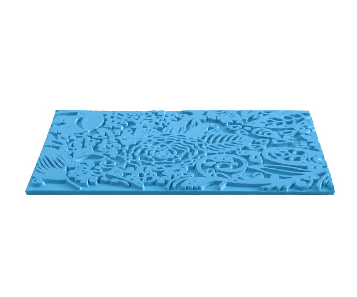 Laser Rubber "No Smell", DIN A4, Blue