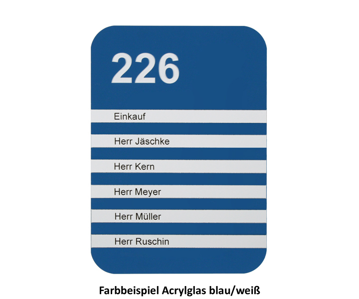 Info-Beschilderungssystem Typ 4