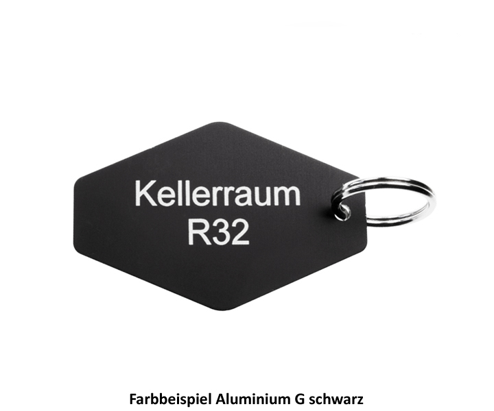 Schlüsselschild  Typ 4,  57x37mm