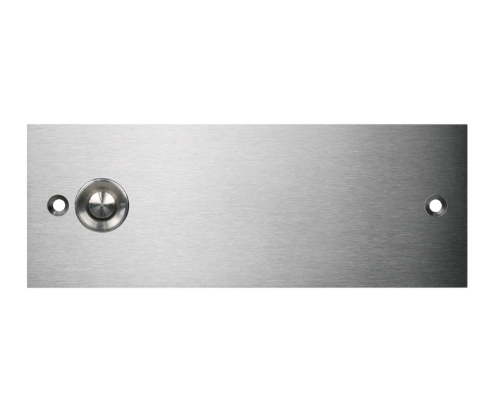 Edelstahl-Türschild 160x60mm